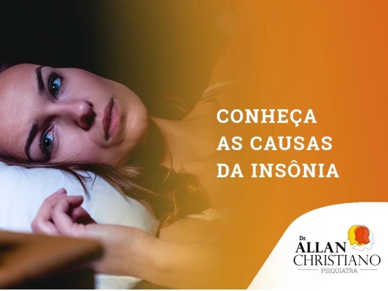 Conheça as causas da insônia